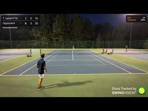 USTA 3.5 Summer Singles Tennis Match. Lost 2-6, 3-6. Toughest opponent yet. 6/17/24.