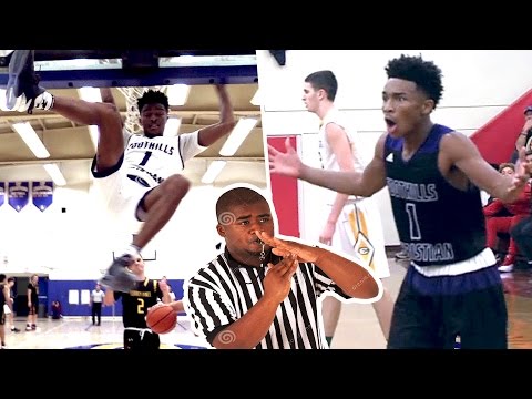 Jaylen Hands GET OFF THAT RIM! ALL Technical Fouls From Dunking Senior Year