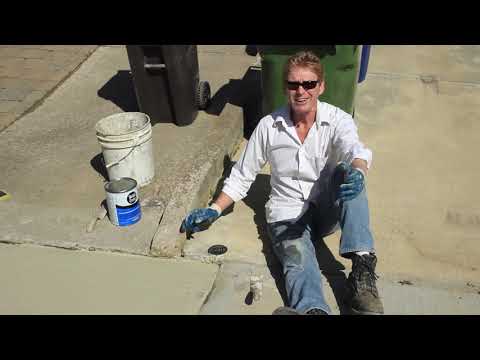 Repair uneven concrete