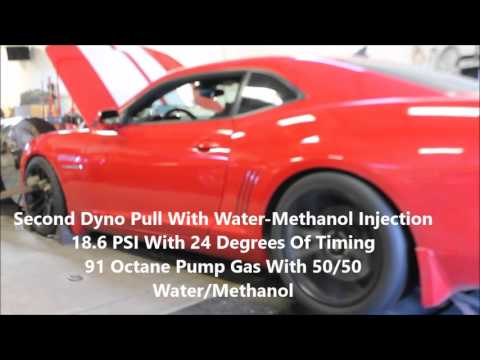 2011 Camaro 1000HP Dyno Water Methanol Injection