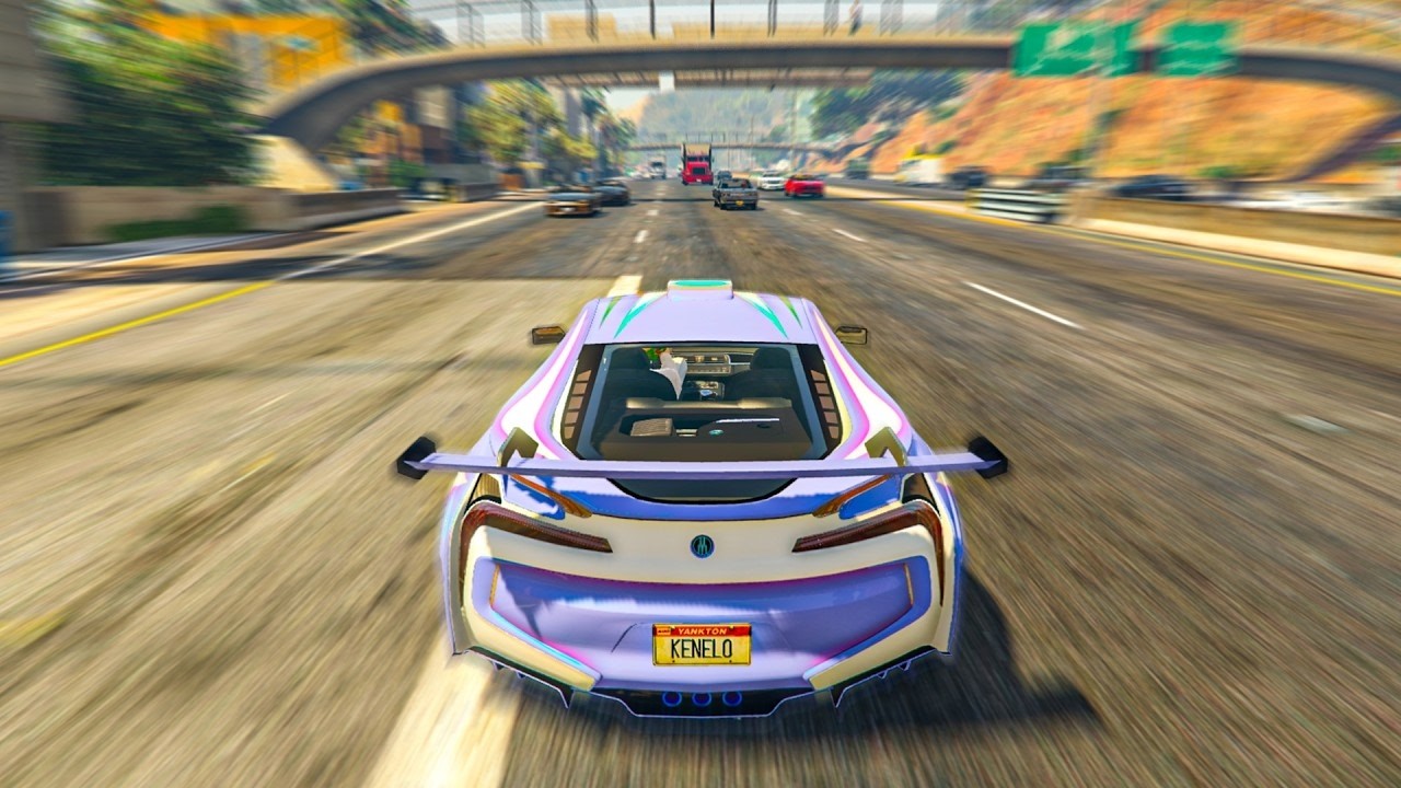 MI PRIMERA CARRERA CON EL COCHE MAS INCREIBLE DE GTA 5 ONLINE