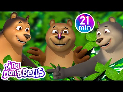 Ek Mota Bhalu + 7 more Hindi Rhymes| Nursery Rhymes | Ding Dong Bells