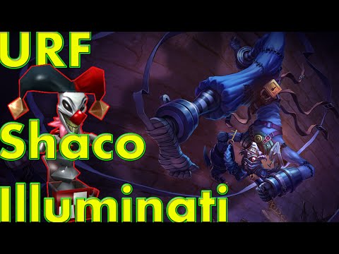 League of Legends - URF Shaco Illuminati - Game Diamond V