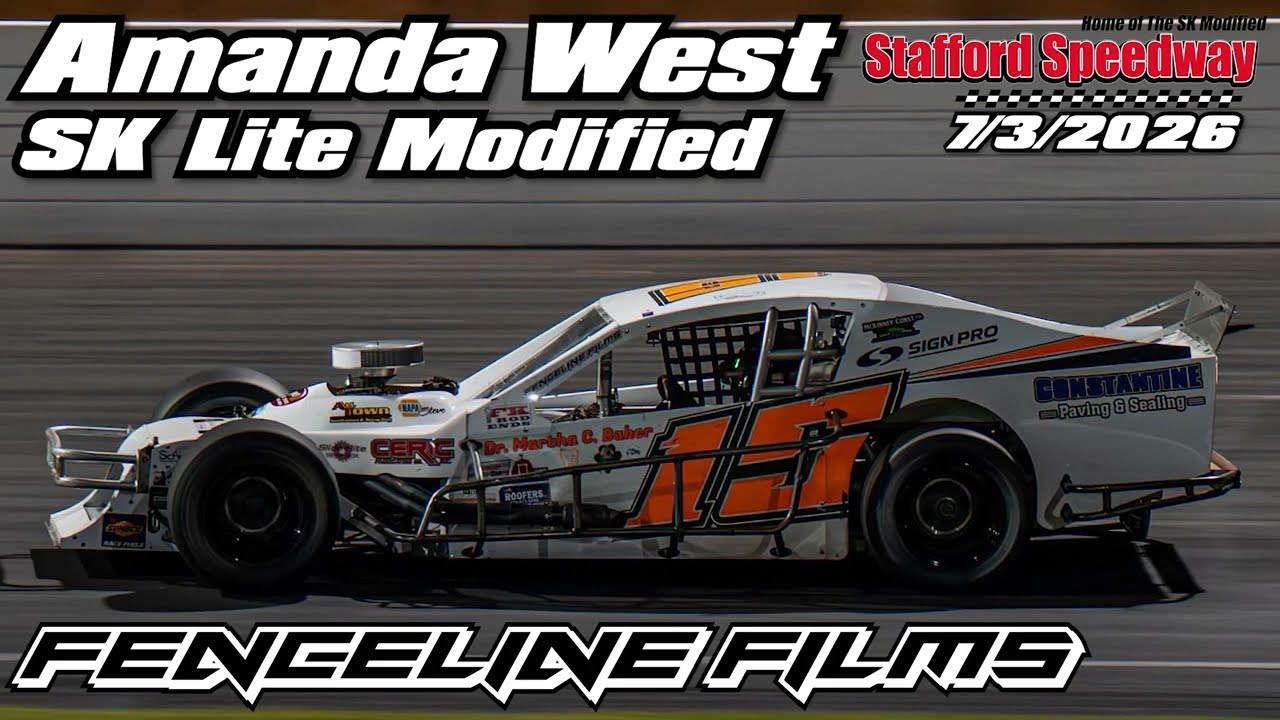 Amanda West SK Lite at Stafford Speedway 2026