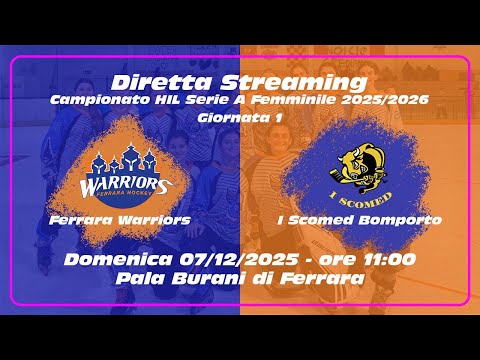 Hockey Inline Campionato Serie A Femminile: Ferrara Hockey vs I Scomed Bomporto - 07/12/2025