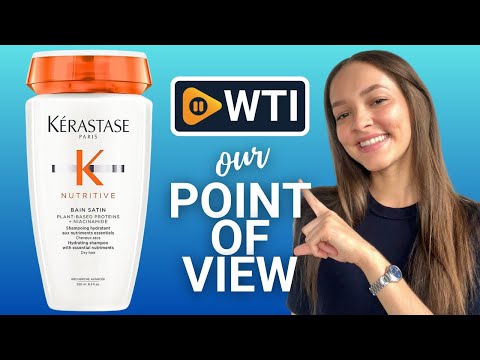Kerastase Nutritive Bain Satin Shampoo | Gently Cleanses & Replenishes Moisture for Soft - WTI product video review