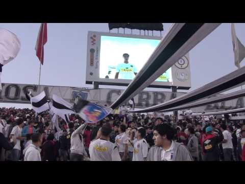 "Colo Colo - Cerro Porteño "Salida"" Barra: Garra Blanca • Club: Colo-Colo