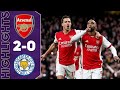 Arsenal vs Leicester 2-0, Partey goal, Lacazette goal, 4k, HD & Extended highlights