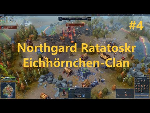 Northgard Ratatoskr deutsch Let's play Eichhörnchen-Clan #4