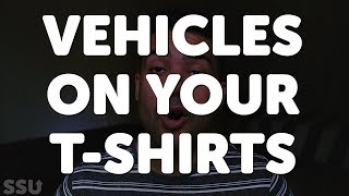 Putting Your Car On Your T-Shirts - Print On Demand Copyright Law Explained
