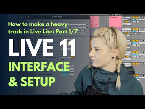 1/7 Getting started with Lite. Ableton Live 11 Interface & setup