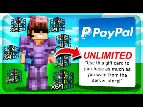 HOW TO GET *UNLIMITED* COUPON BALANCE in Minecraft SKYBLOCK | Minecraft Skyblock Server #22