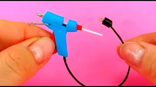 DIY  Faa voc mesmo - Mini Pistola de Cola Quente e Lpis de cor - Realista