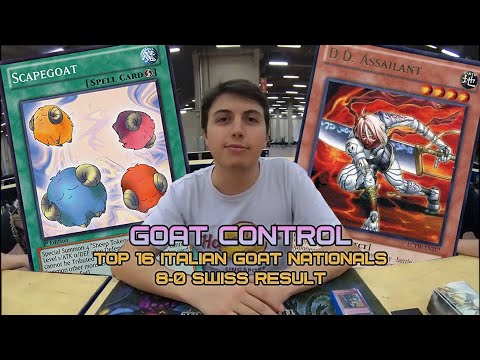 Yu-Gi-Oh! Goat Format Italian Nationals 2022 - Top 16 Deck Profile: Goat Control 8-0! (Bandera G.)