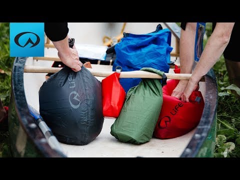 Neperšlampamas maišas Lifeventure Ultralite Dry Bag 75L video