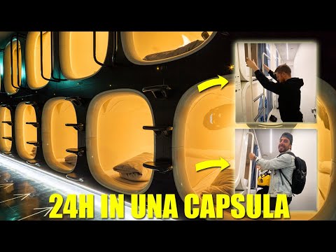 SURVIVE FOR 24 HOURS INSIDE A CAPSULE HOTEL - IT'S TOO CLAUSTROPHOBIC IN HERE!