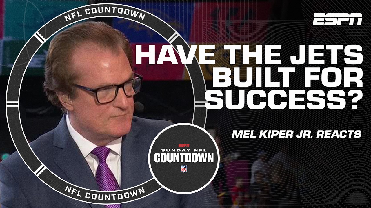 Mel Kiper Jr. reacts to the Jets and Giants big first rounds at the NFL Draft | NFL Countdown