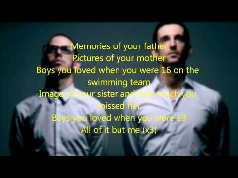 All of it but me The Young Professionals Lyrics Video