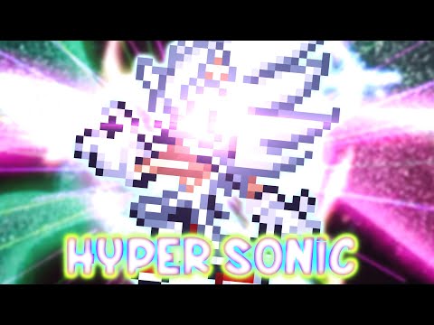 Hyper Sonic Transformation [SPRITE ANIMATION]