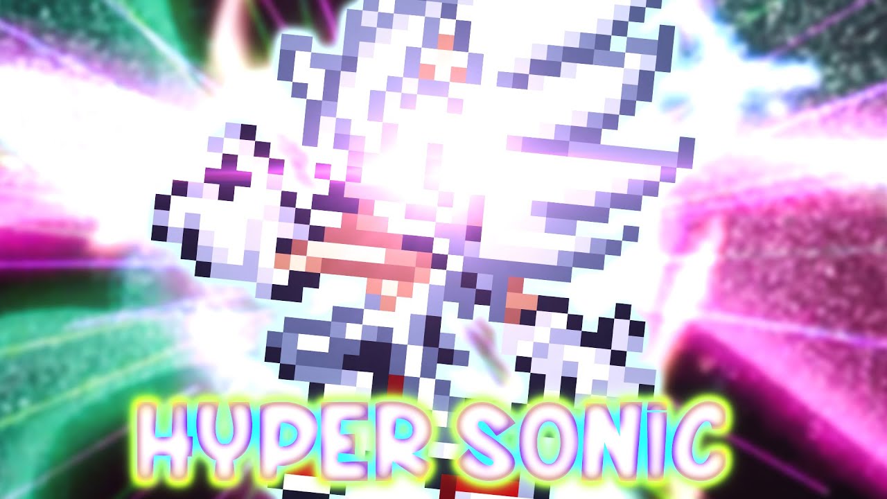 Hyper Sonic Transformation [SPRITE ANIMATION]