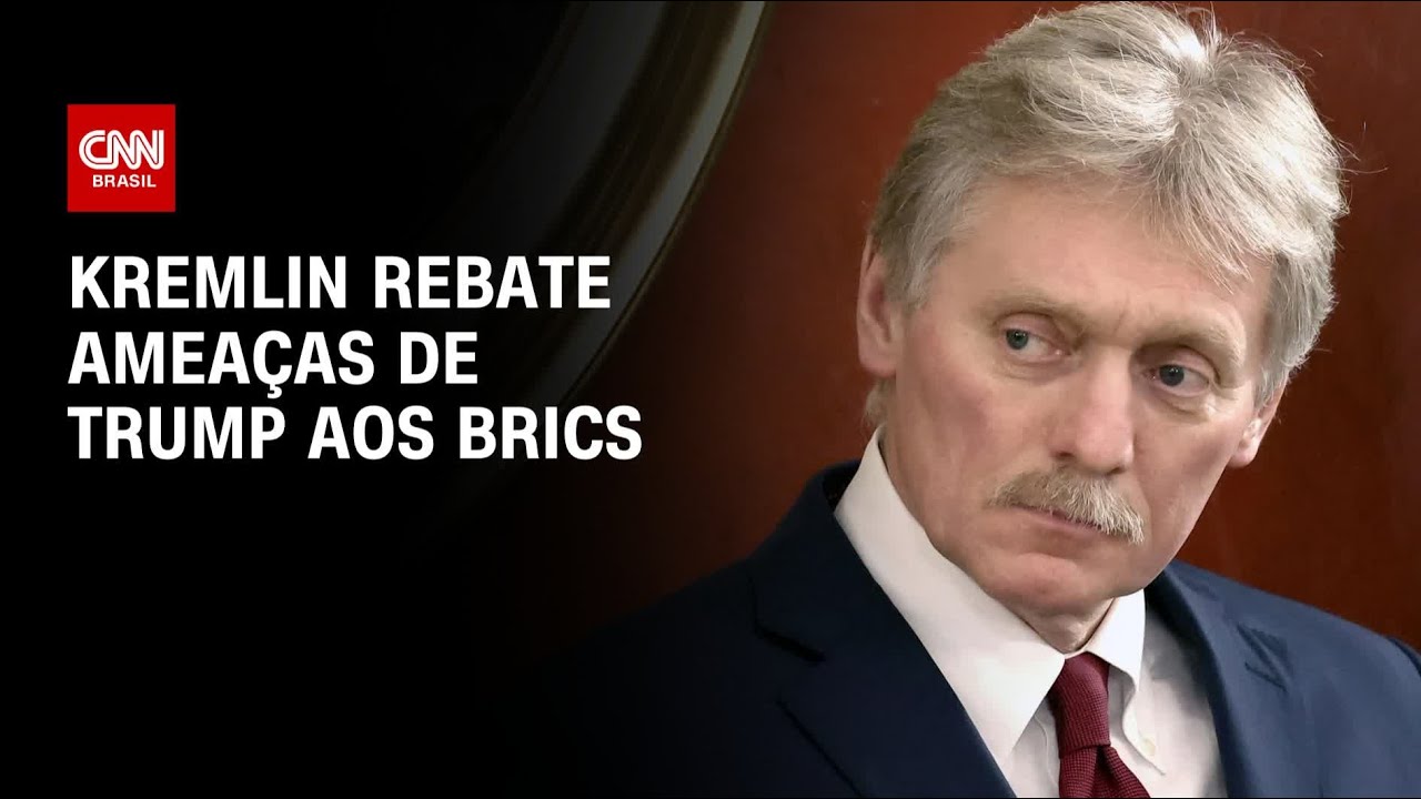 Kremlin rebate ameaças de Trump aos Brics | CNN 360º