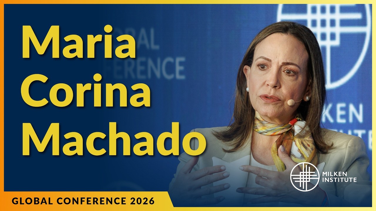 A Conversation with Venezuelan Democratic Leader Maria Corina Machado | Global Conference 2026