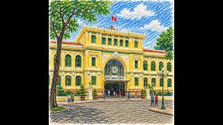 #speakingielts  Describe a building you admire - The Saigon Central Post Office #band6