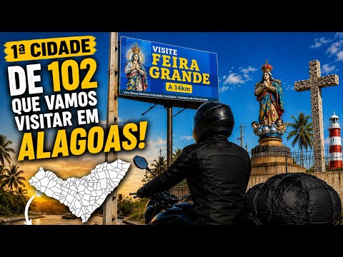 #1 Feira Grande - Alagoas/ Desafio Valente Fazedor de Chuva  #moto #viagem #alagoas 