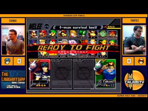 S@LT #82  Panties Falcon vs SS  Stango Marth   Winners Semi Finals    SSBM