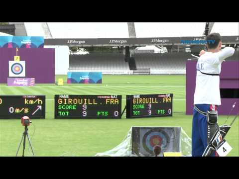 Kuo Cheng-Wei v Romain Girouille – recurve men’s 2nd round | London 2012 Olympic Test Event