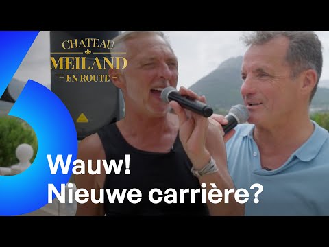 Martien gaat op BEZOEK bij John de Bever en ZINGEN een DUET! 🎤 | Chateau Meiland en Route