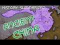 History Summarized Ancient China
