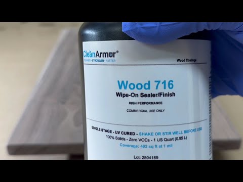 Clean Armor Wood 716: Sealer and Finish