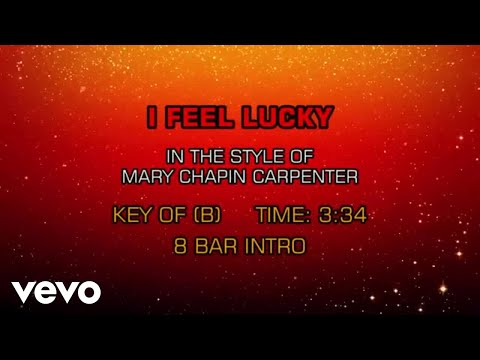 I Feel Lucky - Carpenter Mary Chapin