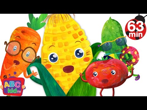 Vegetable Song (2D) + More Nursery Rhymes & Kids Songs - CoComelon