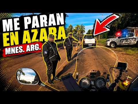 CONTROL POLICIAL EN AZARA MNES. ARG. 🇦🇷