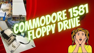 Commodore 1581 Best Commodore 64 floppy disk drive ever! Test Repair Review.