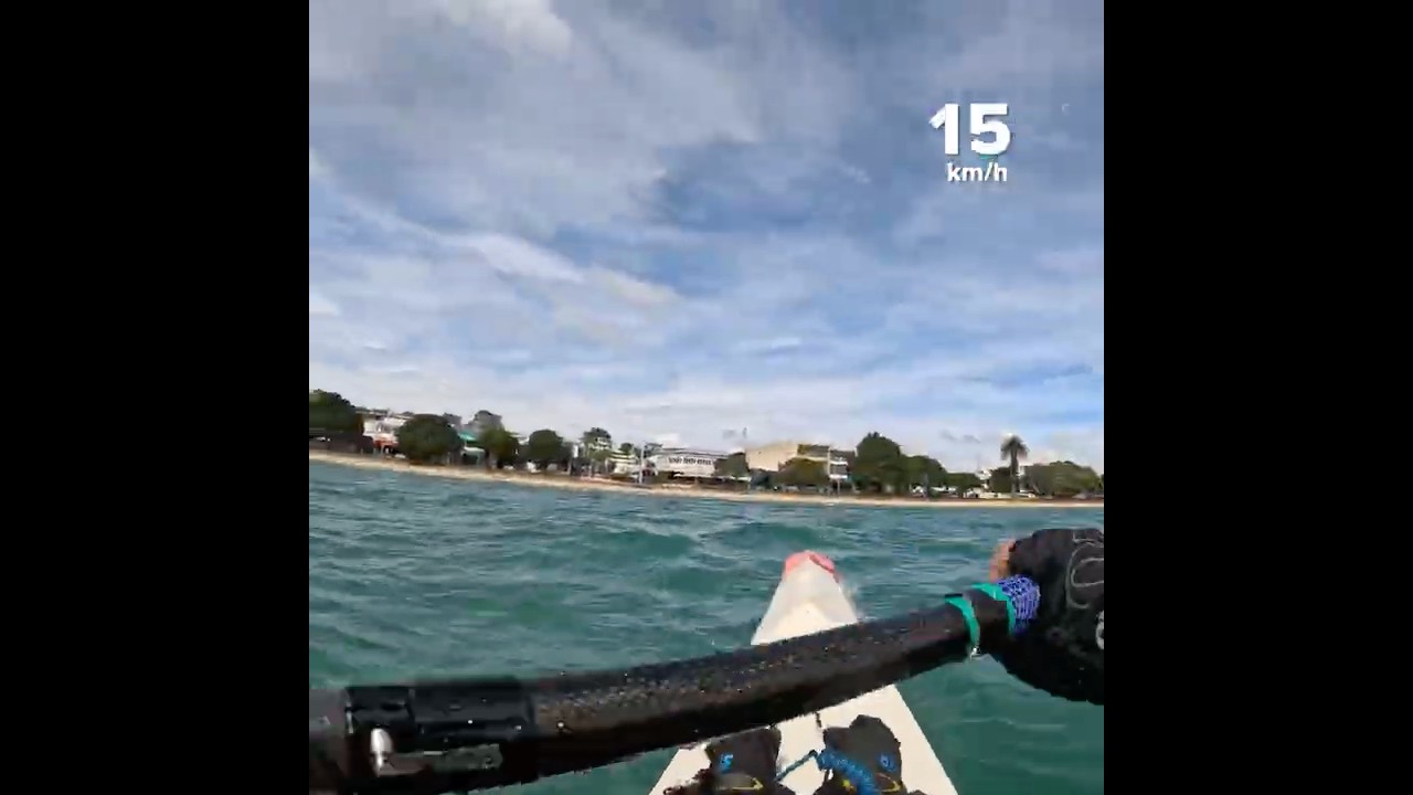 Spec surfski fun! #surfski #paddler #kayakingfun #newzealand