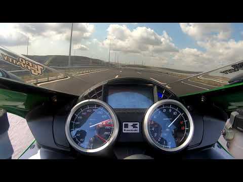 KAWASAKI ZX14R TOP SPEED +300KM/H REV LIMITER 6TH GEAR