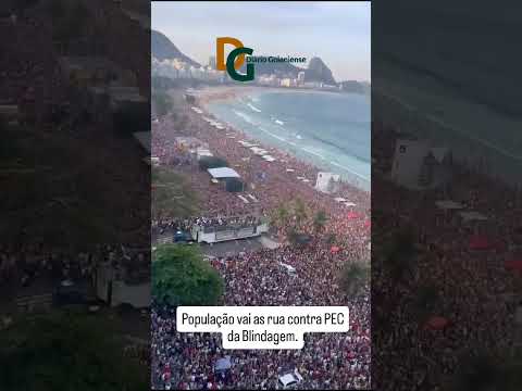 População se mobiliza neste domingo contra PEC da Blindagem em todo BR #pecdablindagem #manifestação