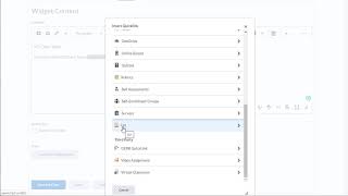 Adding custom widgets to Brightspace