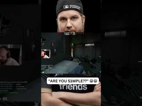 is f0rest better than s1mple?? hehe #shorts