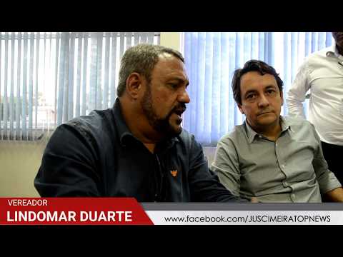 Vereador Lindomar Duarte em reunio no DNIT