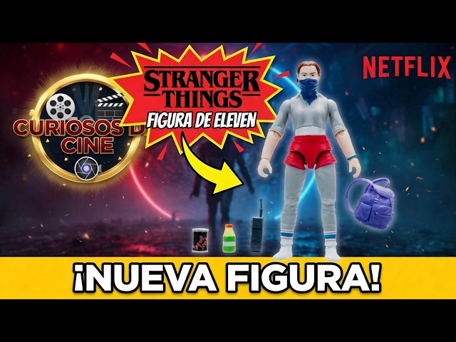 Vídeo relacionado con Stranger Things Eleven (Temporada 5): Figura de acción articulada de 10 cm con Accesorios únicos