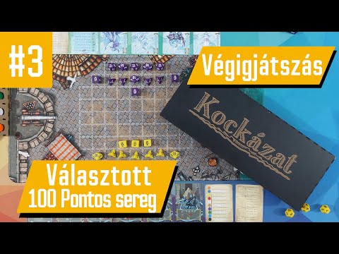 Kockázat | Bemutató | Választott 100 pontos seregek | Végigjátszás #3 - PumiGame