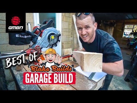 Blake Builds A Bike Cave! | Full Build Start To Finish | 1hr 30 Compilation
