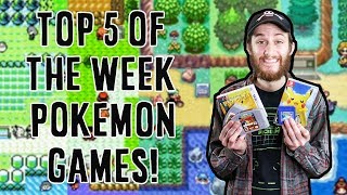 Top 5 of the Week: Pokemon Games