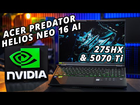 Acer Predator Helios Neo 16 AI Laptop - Live Demo at Micro Center