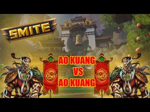 AO KUANG VS AO KUANG! Smite 1V1 Mirror Game