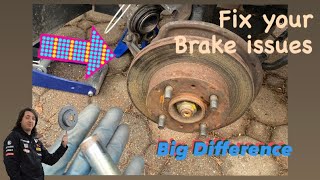 Servicing Caliper Slide Pins: How-to service the brakes on your car.